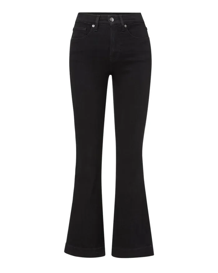 Jeans Shop Veronica Beard Carson KickFlare Jean Onyx