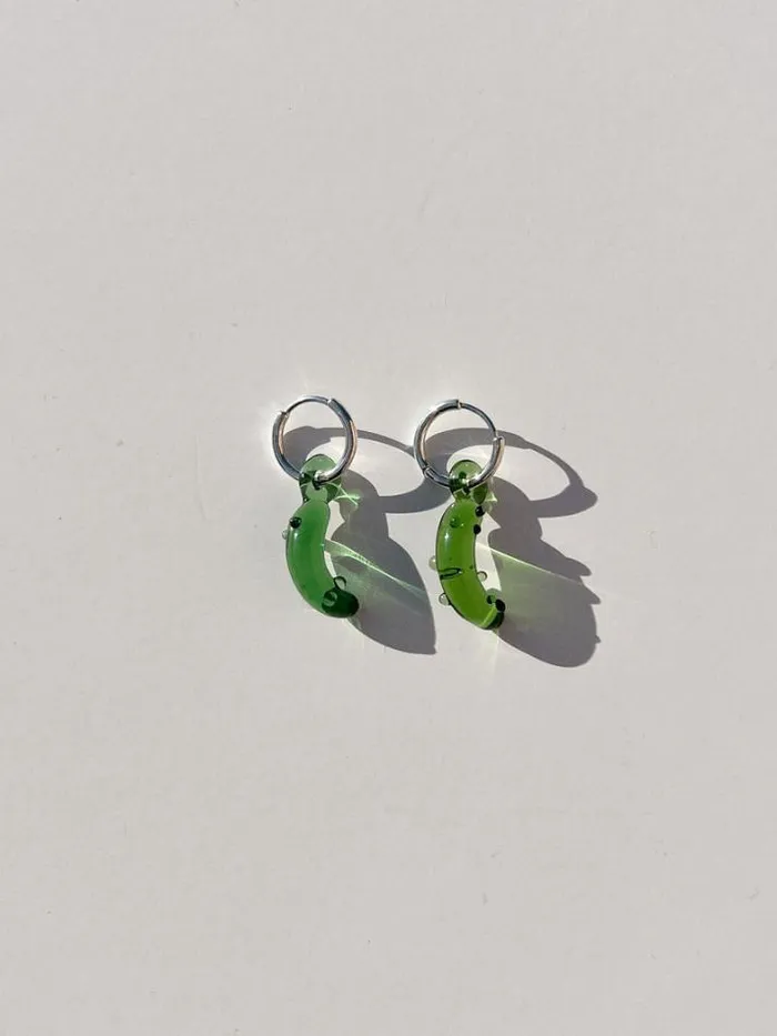 Jewelry Shop Lisa Says Gah Pickle Hoops
