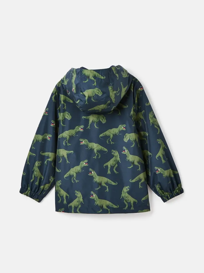 Joules Coats and Jackets Navy Print Waterproof Packable Raincoat 8211 Boys