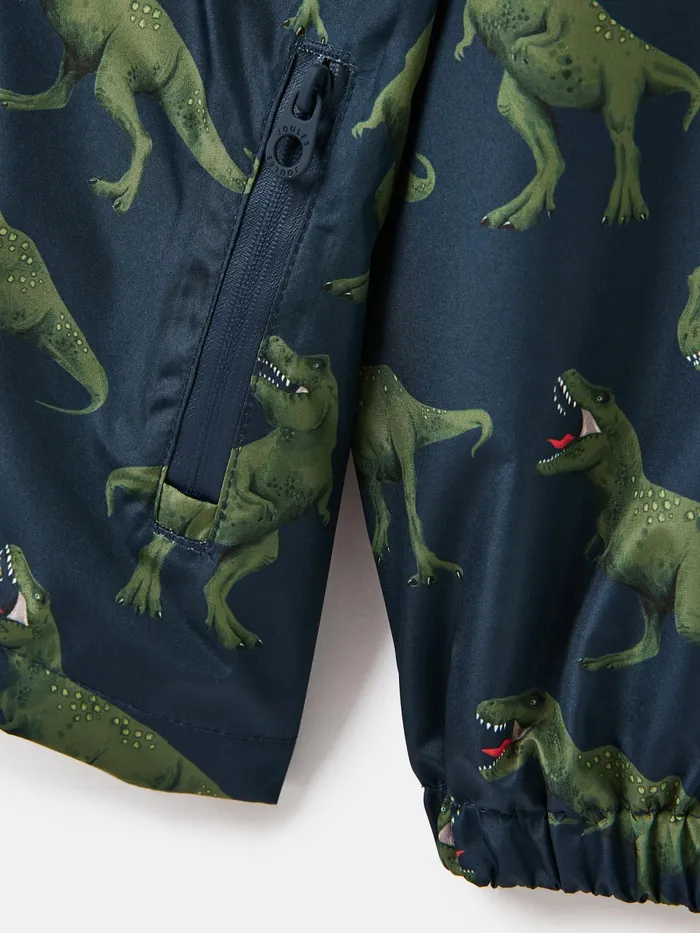 Joules Coats and Jackets Navy Print Waterproof Packable Raincoat 8211 Boys