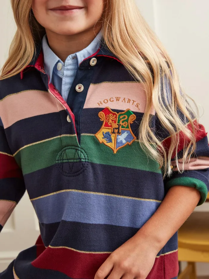 Joules Dresses Multi Harry Potter Striped Rugby Dress 8211 Girls