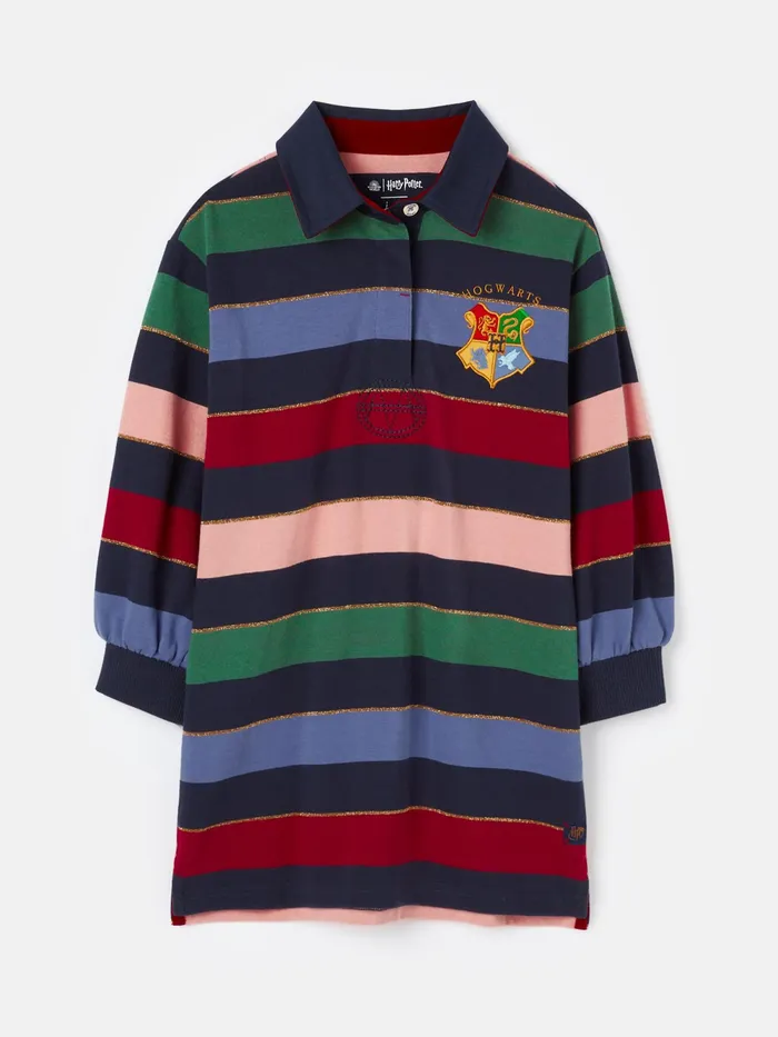 Joules Dresses Multi Harry Potter Striped Rugby Dress 8211 Girls