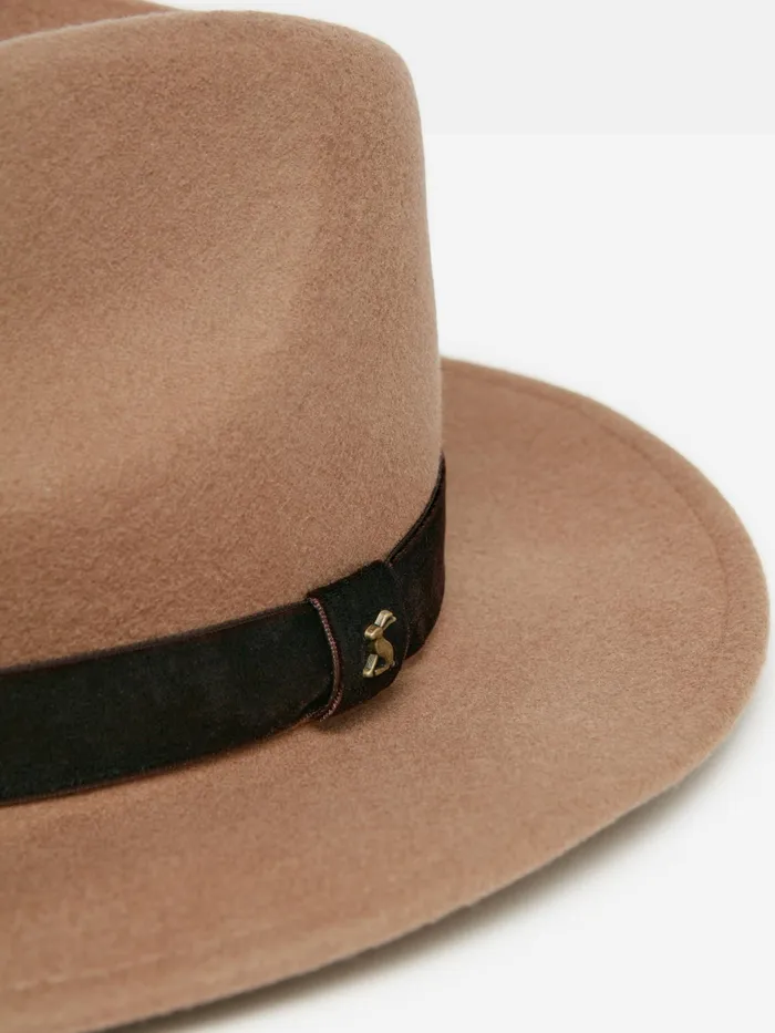 Joules Hats Neutral Wool Fedora 8211 Women