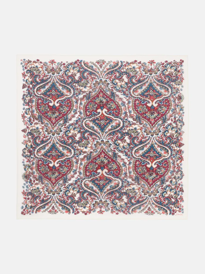 Joules Scarves Pink Square Lightweight Neck Scarf 8211 Women