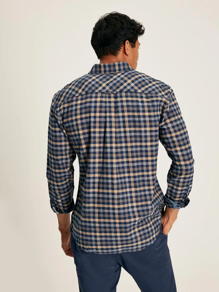 Joules Shirts Blue Check Shirt 8211 Men