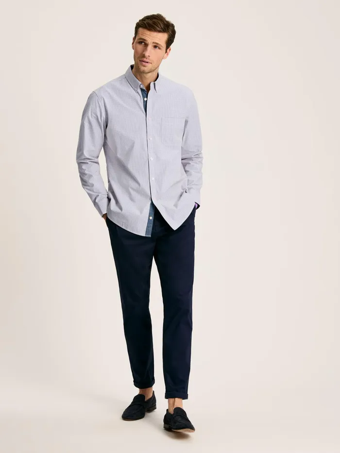 Joules Shirts Pink Gingham Cotton Poplin Shirt 8211 Men