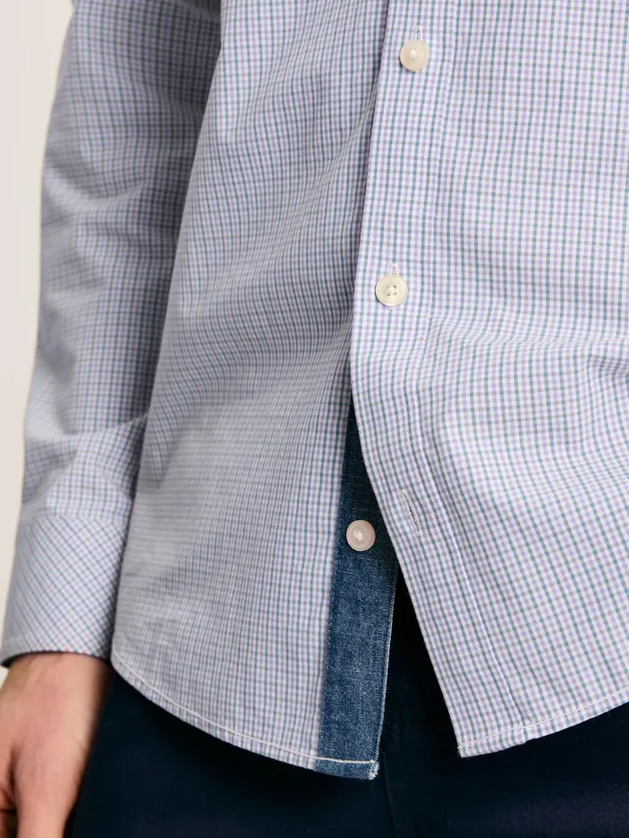 Joules Shirts Pink Gingham Cotton Poplin Shirt 8211 Men