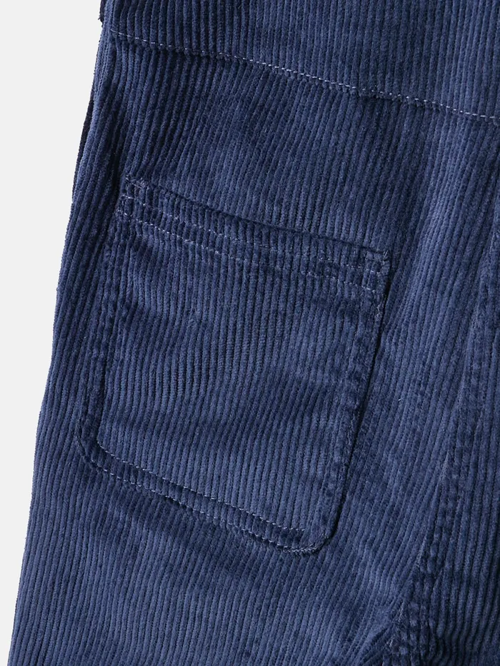 Joules Trousers and Leggings Navy Blue Cord Dungarees 8211 Girls