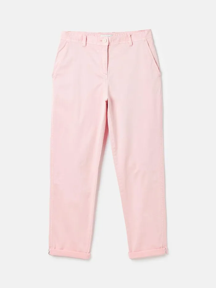 Joules Trousers and Leggings Rose Pink Slim Fit Chino Trousers 8211 Women