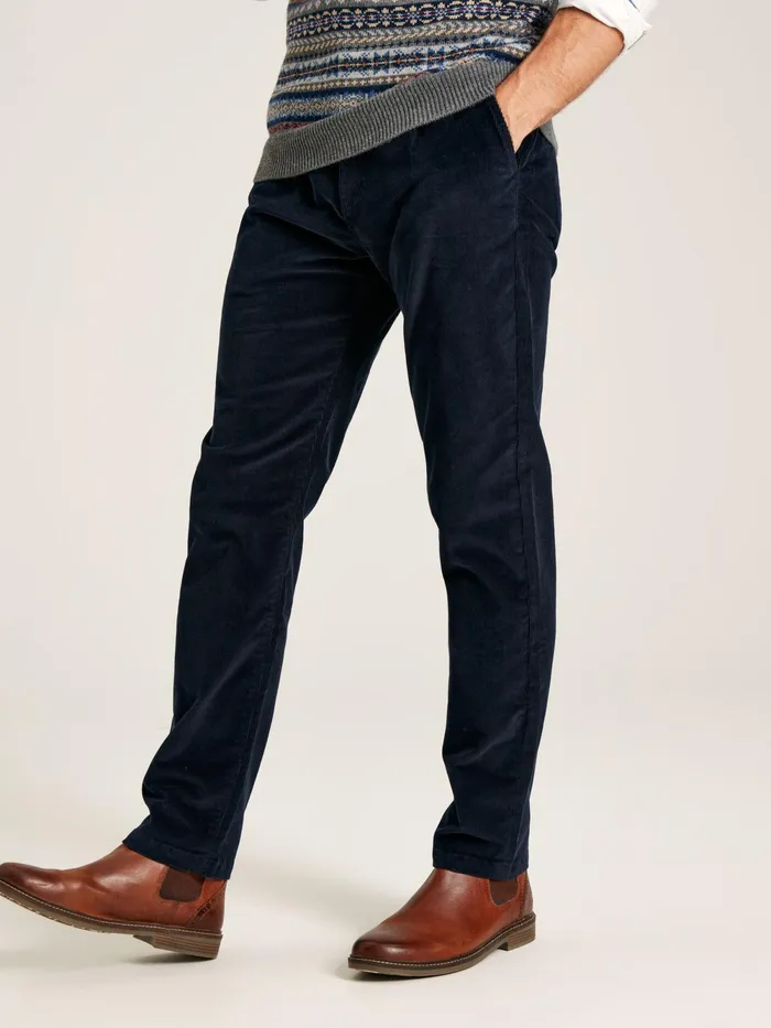 Joules Trousers Navy Straight Leg Uroy Trousers 8211 Men