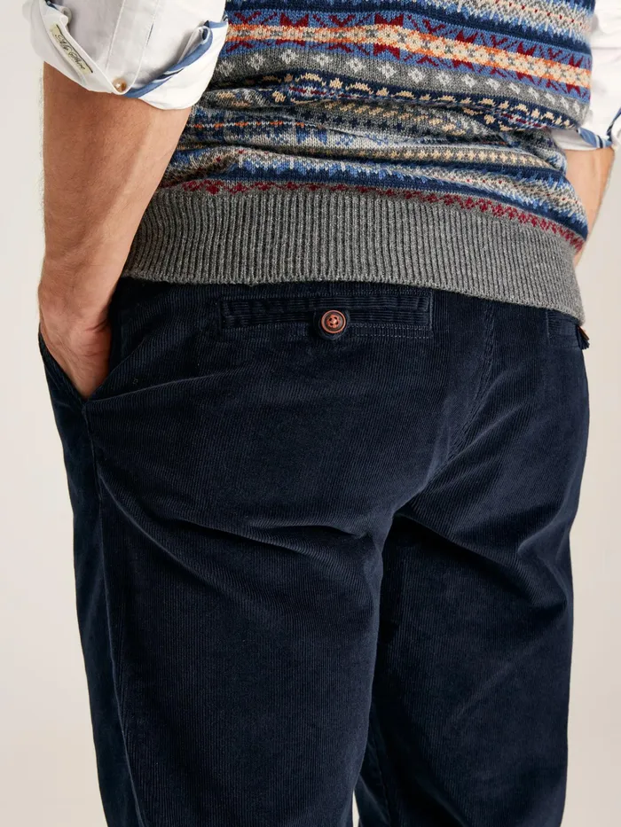 Joules Trousers Navy Straight Leg Uroy Trousers 8211 Men