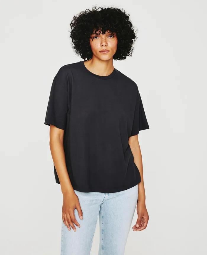 Karter ExBoyfriend Ink Stone Women AG Jeans Tees and Tanks Karter ExBoyfriend Ink Stone Women AG Jeans Tees and Tanks