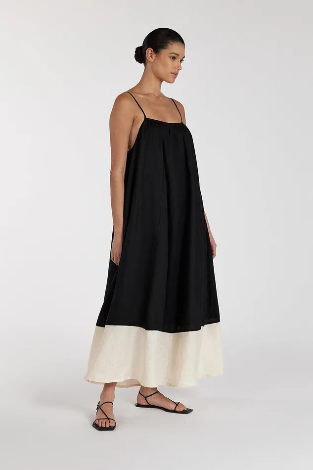 KATELYN BLACKCREAM MIDI DRESS Women DISSH Midi Dresses