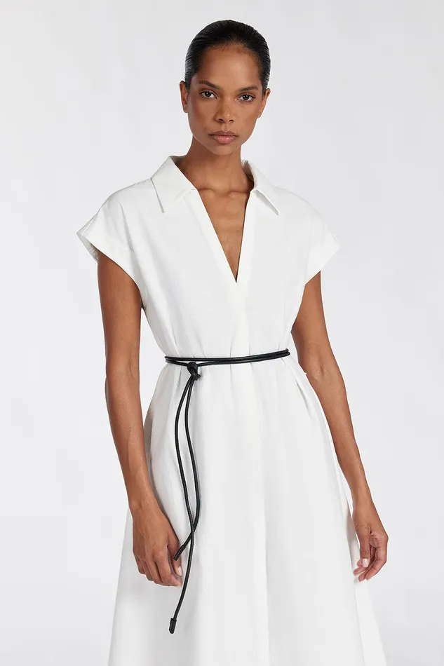 KAYLYN WHITE SHIRT DRESS Women DISSH White Dresses