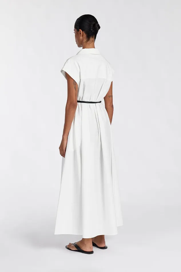 KAYLYN WHITE SHIRT DRESS Women DISSH White Dresses