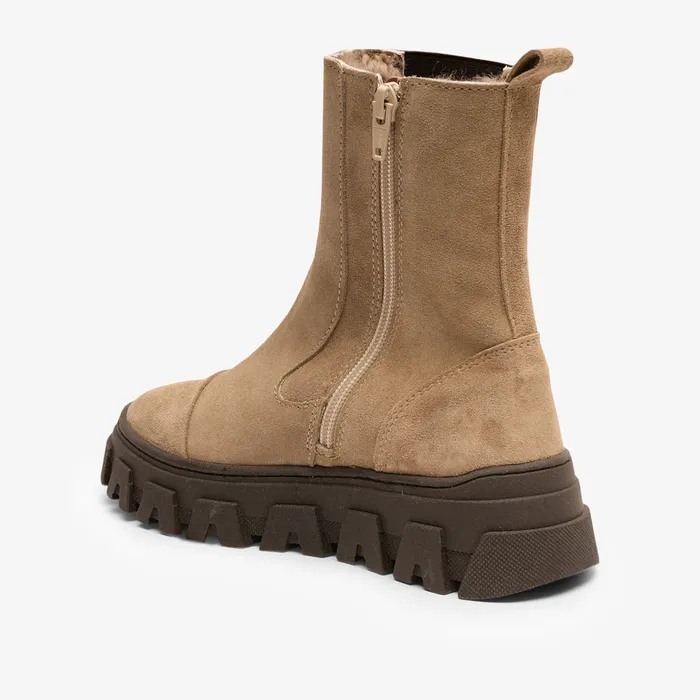 KIDS bisgaardshoes nilla lamb sand Beige Boots