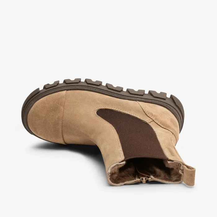 KIDS bisgaardshoes nilla lamb sand Beige Boots