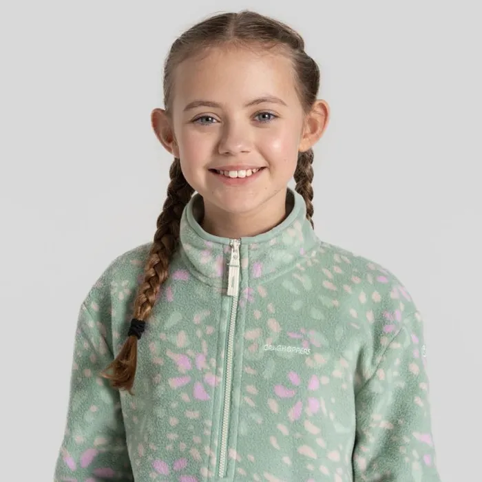 Kids Half Zip Fleece Craghoppers Kid039s Calke Half Zip Fleece Pale Pistachio Print Kids Half Zip Fleece Craghoppers Kid039s Calke Half Zip Fleece Pale Pistachio Print