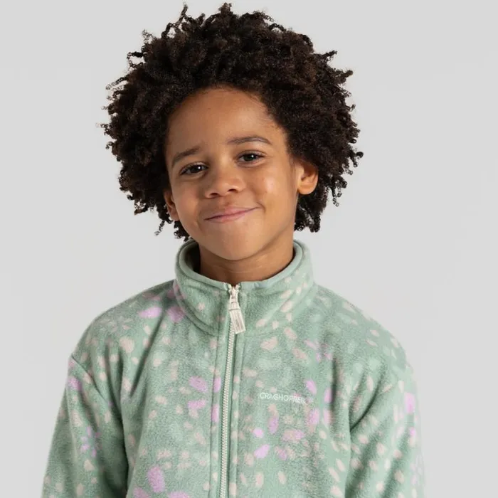 Kids Half Zip Fleece Craghoppers Kid039s Calke Half Zip Fleece Pale Pistachio Print Kids Half Zip Fleece Craghoppers Kid039s Calke Half Zip Fleece Pale Pistachio Print
