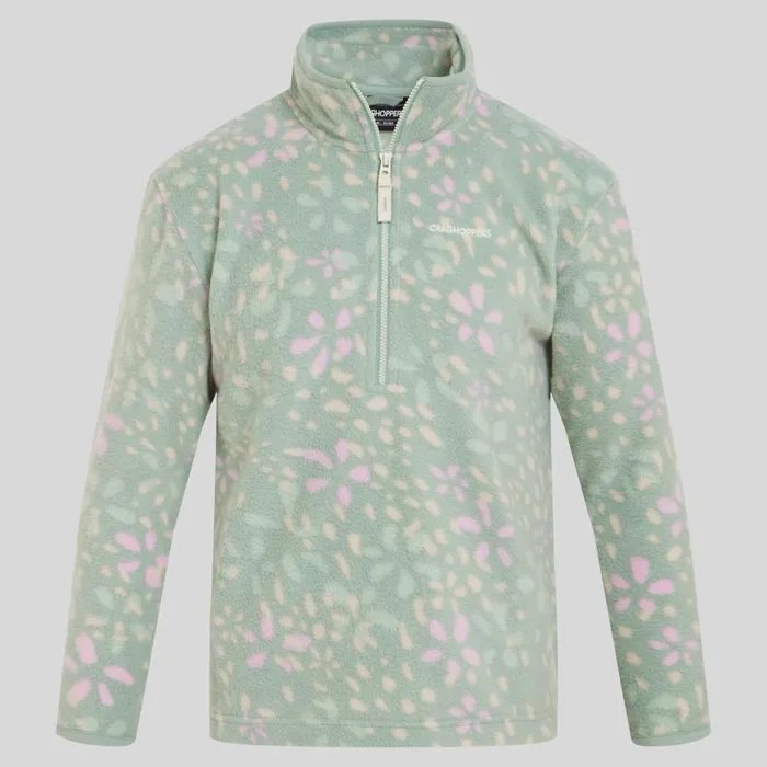 Kids Half Zip Fleece Craghoppers Kid039s Calke Half Zip Fleece Pale Pistachio Print Kids Half Zip Fleece Craghoppers Kid039s Calke Half Zip Fleece Pale Pistachio Print