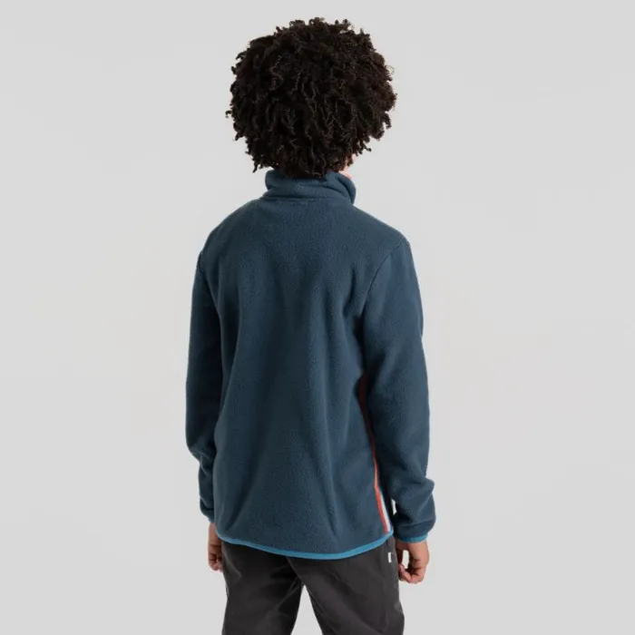 Kids Half Zip Fleece Craghoppers Kid039s CO2 Renu Jacket Blue Stone Kids Half Zip Fleece Craghoppers Kid039s CO2 Renu Jacket Blue Stone