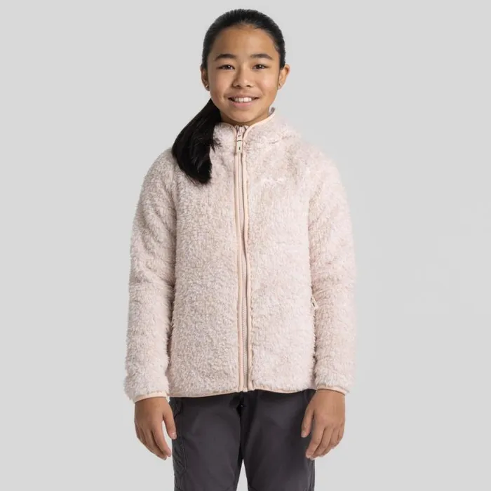 Kids Insulated Jackets Craghoppers Kid039s Kaito Hooded Jacket Pink Dusk Marl