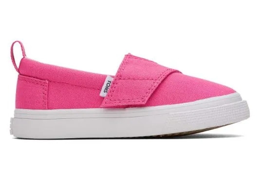 Kids KidsTiny Fenix SlipOn Canvas Dark Pink TOMS Slip Ons