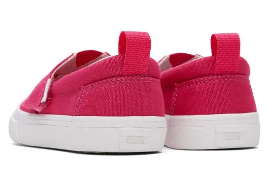 Kids KidsTiny Fenix SlipOn Canvas Dark Pink TOMS Slip Ons