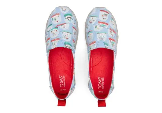 Kids KidsYouth Alpargata Snowglobes Kids Shoe Snowglobes Glow TOMS Alpargatas
