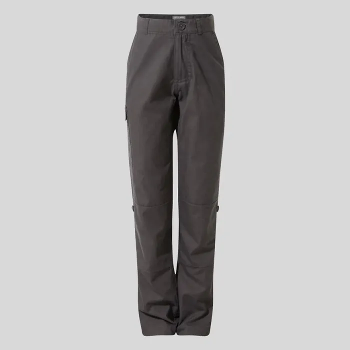 Kids Walking Trousers Craghoppers Kid039s Kiwi II Trousers Black Pepper Kids Walking Trousers Craghoppers Kid039s Kiwi II Trousers Black Pepper