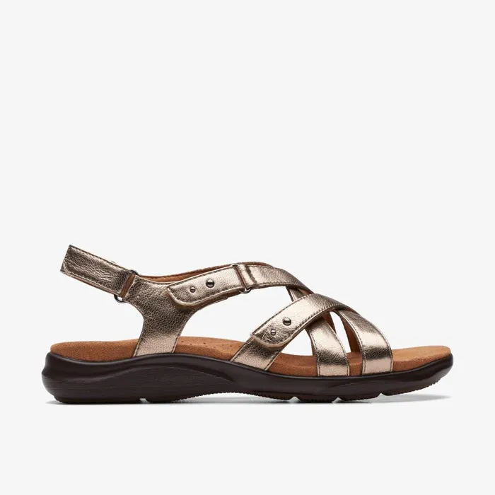 Kitly Go Metallic Women Clarks Sandals and Flip Flops