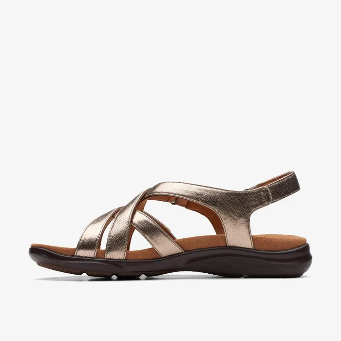 Kitly Go Metallic Women Clarks Sandals and Flip Flops