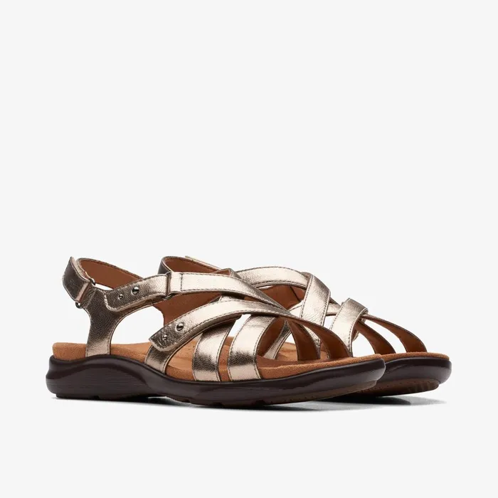Kitly Go Metallic Women Clarks Sandals and Flip Flops