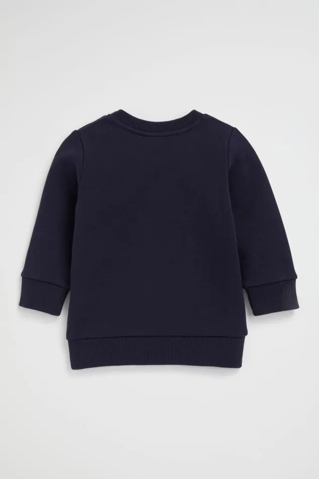 Knitwear and Sweaters Baby Seed Heritage Core Logo Sweat Midnight Blue