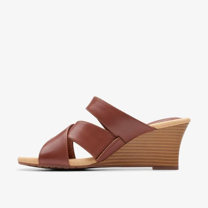 Kyarra Judi Tan Women Clarks Wedges