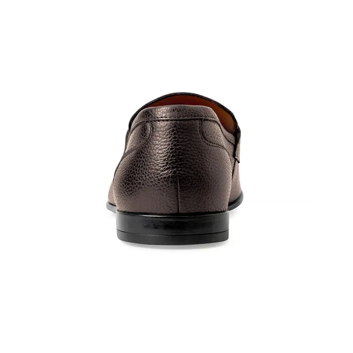 Lastra Slip On Leather LoaferBrown Men Bruno Magli Loafers and Slipons