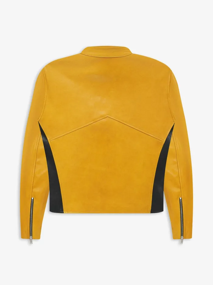 LEATHER RACING JACKET Men Rhude Outerwear