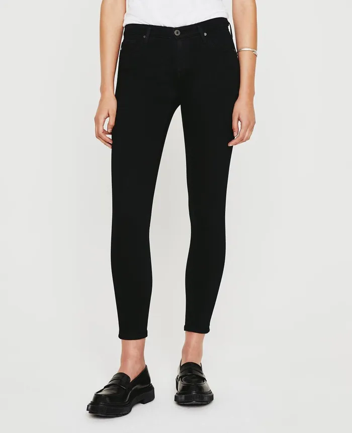 Legging Ankle Opulent Black Women AG Jeans Denim Legging Ankle Opulent Black Women AG Jeans Denim