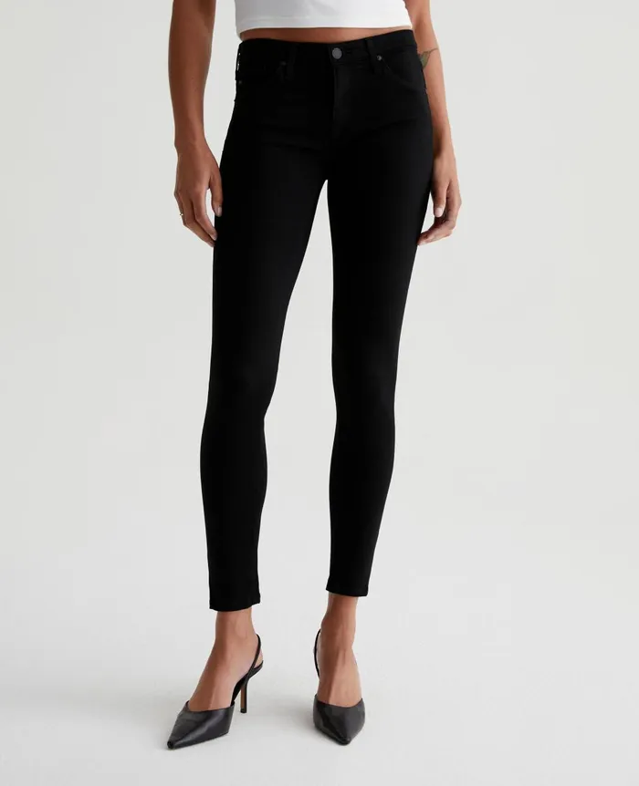 Legging Ankle Super Black Women AG Jeans Denim Legging Ankle Super Black Women AG Jeans Denim