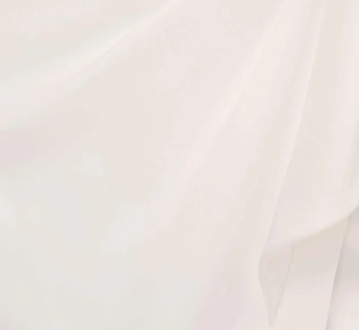 Long Dresses Womens Adrianna Papell Satin Crepe Mermaid Gown With Tie Waist In Ivory