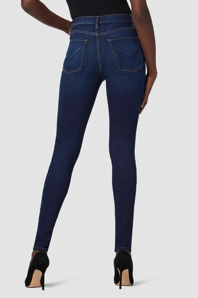 Longer Inseams Women Hudson Jeans Barbara HighRise Super Skinny Supermodel Jean Requiem