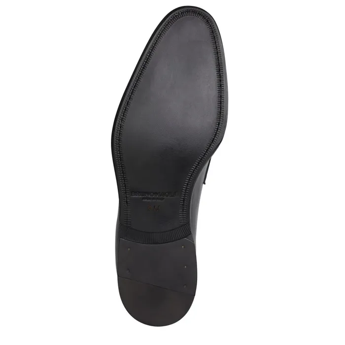 Maioco Slip On Loafer Black Leather Men Bruno Magli Dress Shoes
