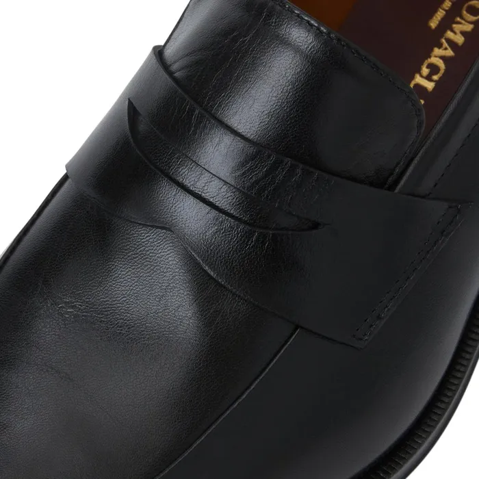 Maioco Slip On Loafer Black Leather Men Bruno Magli Dress Shoes