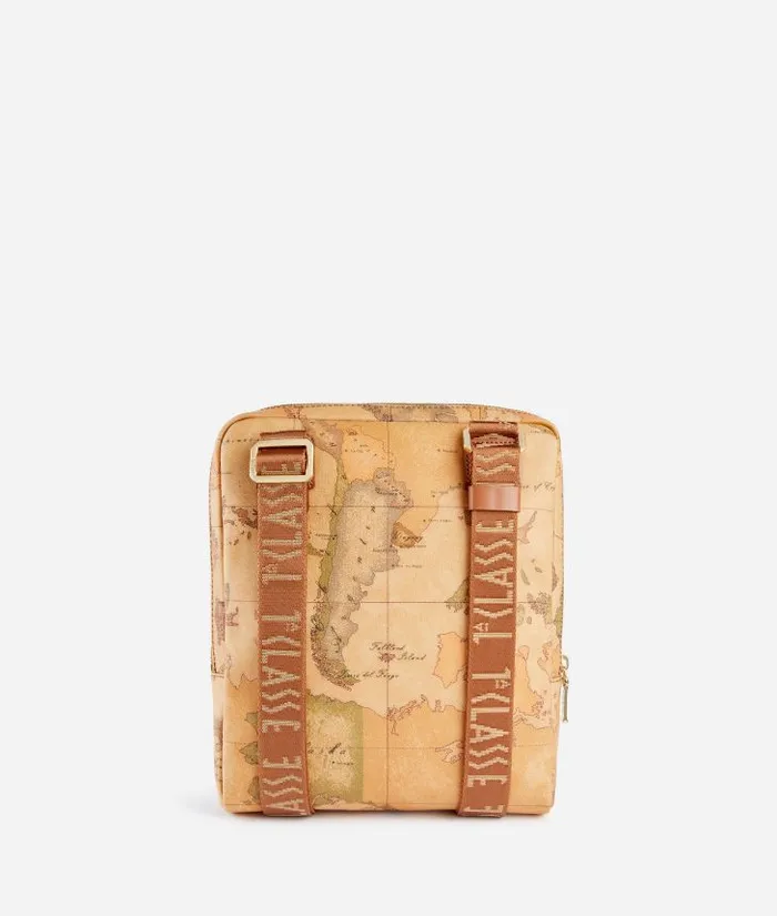 Man Crossbody and Messenger Bags Alviero Martini Geo Classic Crossbody Bag With Ribbon Strap