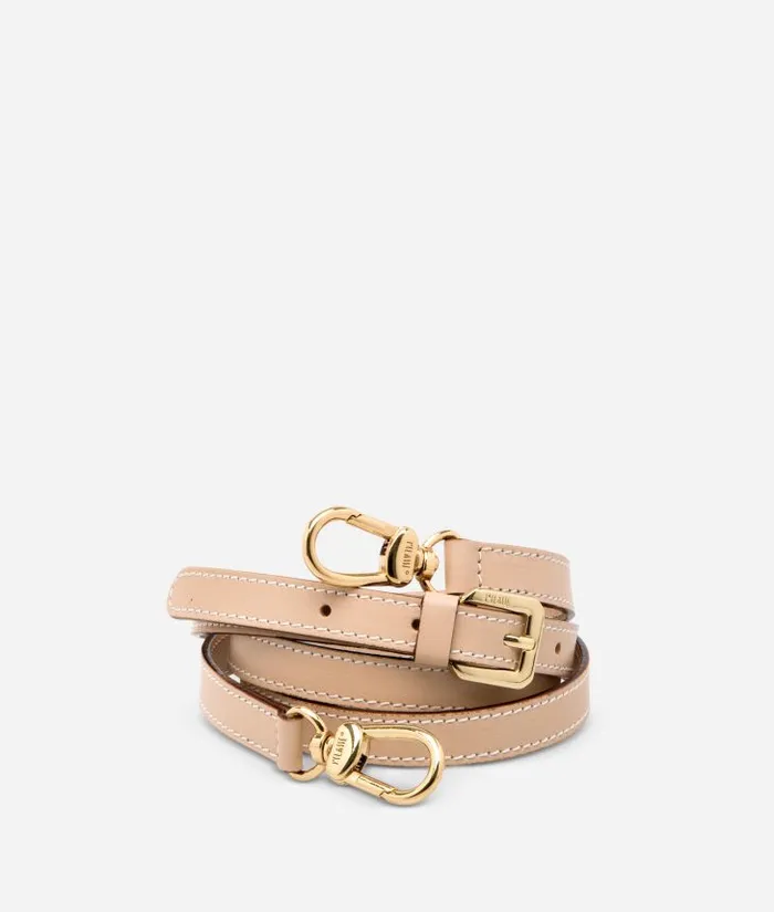 Man Other Accessories Alviero Martini Adjustable Strap In NeutralTone Leather