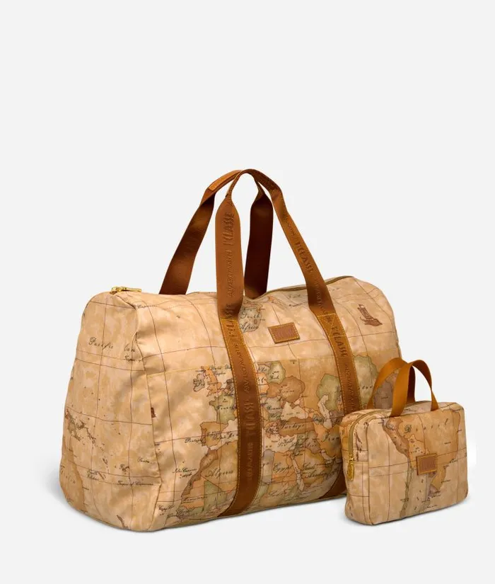 Man Travel Bags Alviero Martini Geo Soft Travel Bag With Pouch