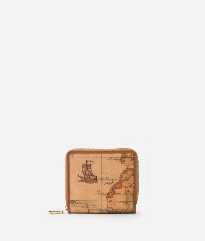 Man Wallets Alviero Martini Geo Classic Small Ziparound Wallet