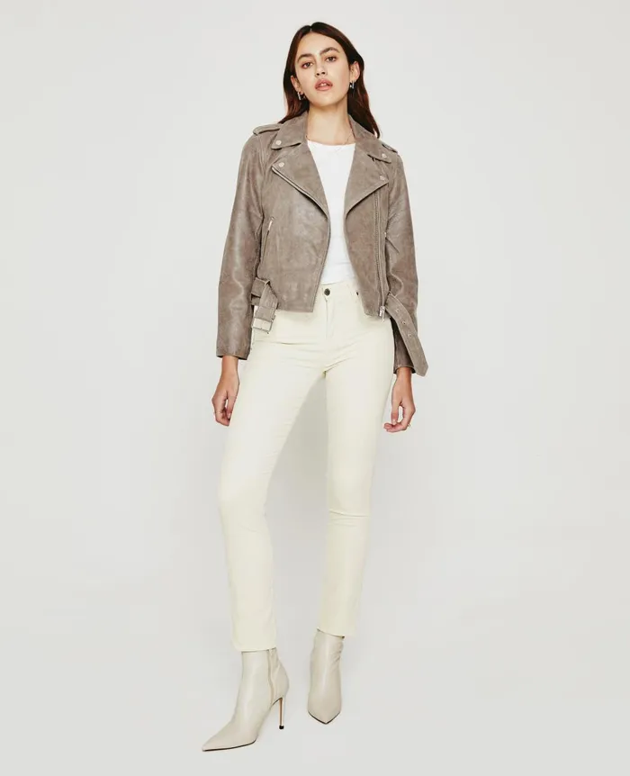 Mari White Cream Women AG Jeans Pants
