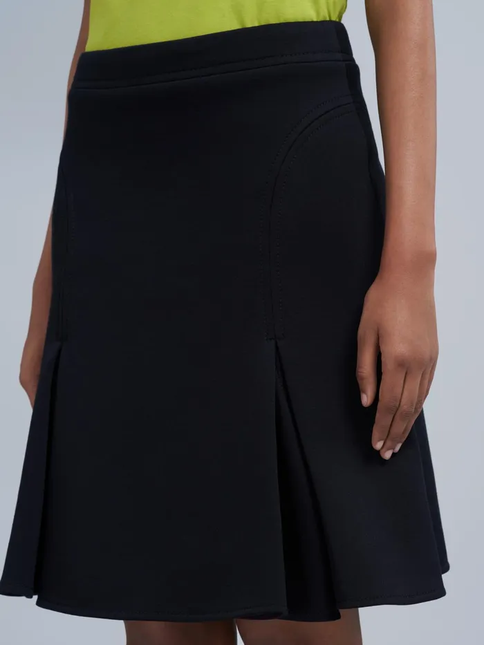 Marni Double Face Jersey Skirt Black Womens Skirts Marni Double Face Jersey Skirt Black Womens Skirts