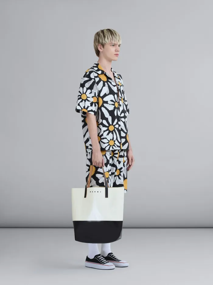 Marni Euphoria Print Poplin Bowling Shirt Black Mens Shirts Marni Euphoria Print Poplin Bowling Shirt Black Mens Shirts